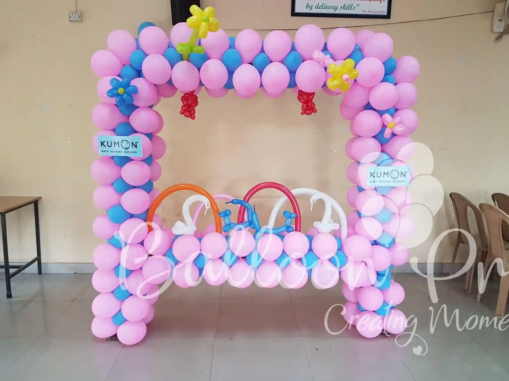 Helium Special Stage decor in Bangalore Helium Special Stage decor
