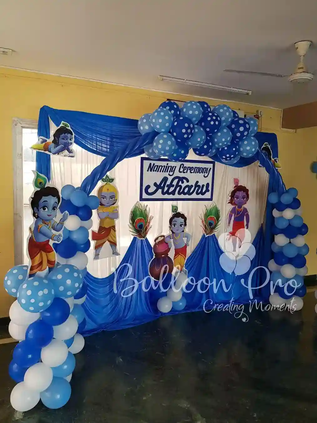 Cute Krishna Naming Ceremony in Bangalore Cute Krishna Naming Ceremony