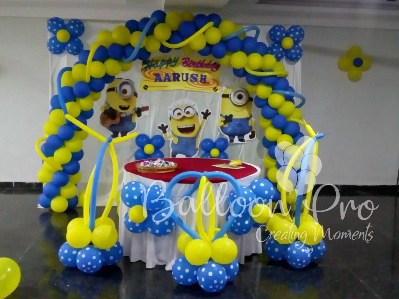 Minions Simple Decor in Bangalore Minions Simple Decor